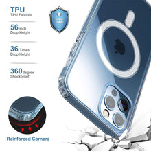 Load image into Gallery viewer, iPhone 12/12Pro Clear Case Cover with MagSafe