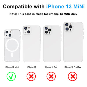 iPhone 13 Mini Clear Case Cover with MagSafe