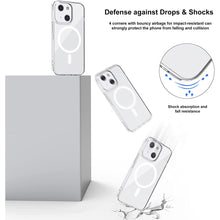 Load image into Gallery viewer, iPhone 13 Mini Clear Case Cover with MagSafe