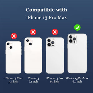 iPhone 13 Pro Max Clear Case Cover with MagSafe