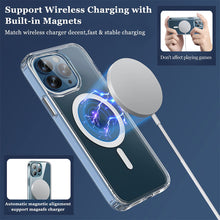 Load image into Gallery viewer, iPhone 13 Pro Max Clear Case Cover with MagSafe