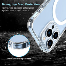 Load image into Gallery viewer, iPhone 13 Pro Clear Case Cover with MagSafe