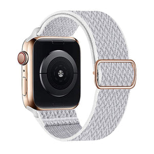 Solo Loop Braided Strap For Apple Watch 38/40/41mm- Pink Sand