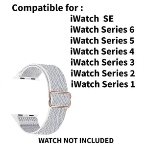 Solo Loop Braided Strap For Apple Watch 38/40/41mm