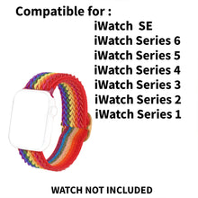 Load image into Gallery viewer, Solo Loop Braided Strap For Apple Watch 42/44/45mm- Pride