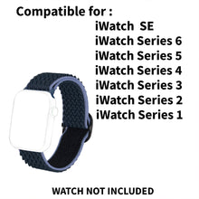 Load image into Gallery viewer, Solo Loop Braided Strap For Apple Watch 42/44/45/49mm- Midnight Blue