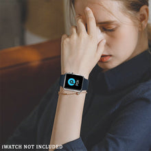 Load image into Gallery viewer, Solo Loop Elastic Silicone Strap for Apple Watch 38/40/41mm-Midnight Blue