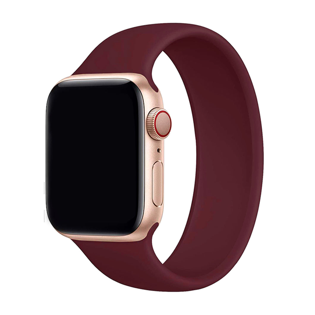 Burgundy apple watch strap on sale