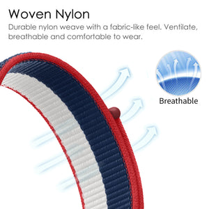 Woven Nylon Straps For Apple Watch-38/40/41mm-United States