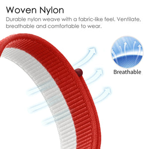 Woven Nylon Straps For Apple Watch-42/44/45mm-Canada