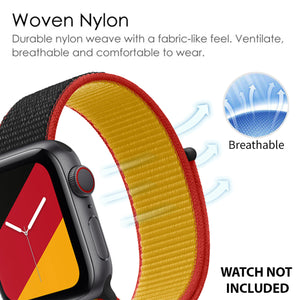 Woven Nylon Straps For Apple Watch-42/44/45mm-Germany
