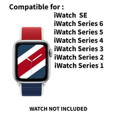 Load image into Gallery viewer, Woven Nylon Straps For Apple Watch-42/44/45mm-Great Britain