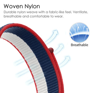 Woven Nylon Straps For Apple Watch-42/44/45/49mm-United States