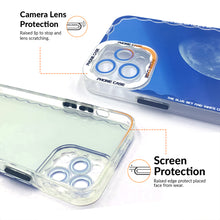Load image into Gallery viewer, Soft Silicone Transparent Printed Case Compatible with iPhone 12 Pro-Moon