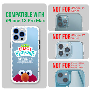 Soft Silicone Transparent Printed Case Compatible with iPhone 13 Pro Max