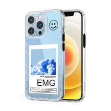 Load image into Gallery viewer, Soft Silicone Transparent Printed Case Compatible with iPhone 12 Pro-Moon