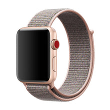 Load image into Gallery viewer, Woven Nylon Strap For Apple Watch-Pink Sand (42/44/45mm)