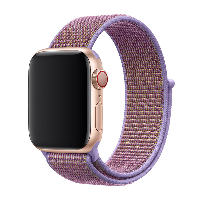  cellfather Apple watch straps nylon strap lilac colour 