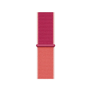 Woven Nylon Strap For Apple Watch-Pomegranate (42/44mm)