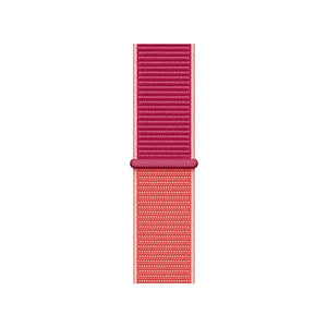 Woven Nylon Strap For Apple Watch-Pomegranate (42/44mm)