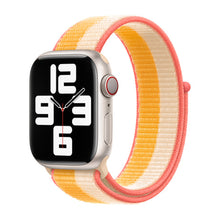 Load image into Gallery viewer, Woven Nylon Straps For Apple Watch-42/44/45mm-White
