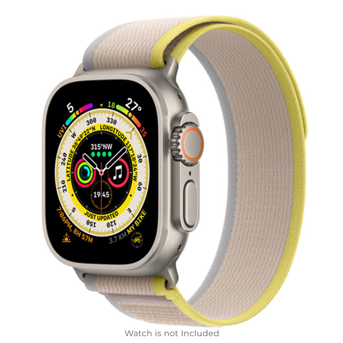 Apple Watch スポーツループ バンド カーキ 42 44 45