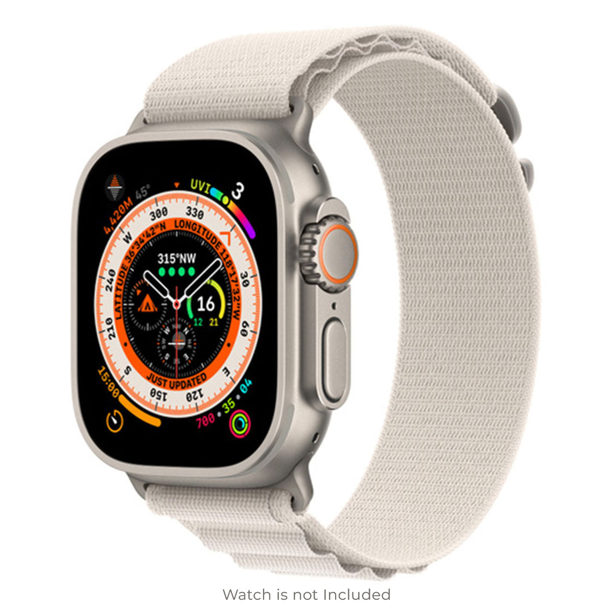 Alpine Loop Band Straps For Apple iWatch 44 45 49mm Black CellFAther
