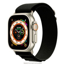 Load image into Gallery viewer, Black color alpine loop band strap 