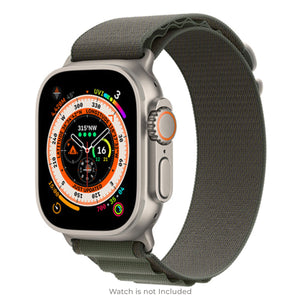 Alpine Loop Band Straps For Apple iWatch-42/44/45/49mm-Green