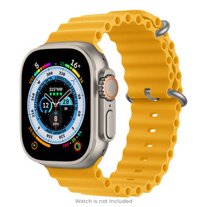 Ocean Band Straps For Apple iWatch-42/44/45/49mm-Yellow