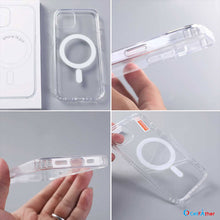 Load image into Gallery viewer, iPhone 14 Pro Clear Case Cover with MagSafe
