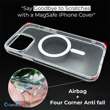 Load image into Gallery viewer, iPhone 14 Pro Clear Case Cover with MagSafe