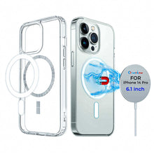 Load image into Gallery viewer, iPhone 14 Pro Clear Case Cover with MagSafe