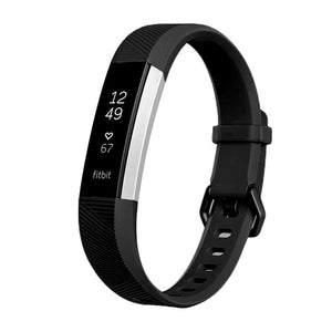 Black color fitbit Alta bands Strap