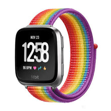 Load image into Gallery viewer, pride color fitbit versa 2 strap