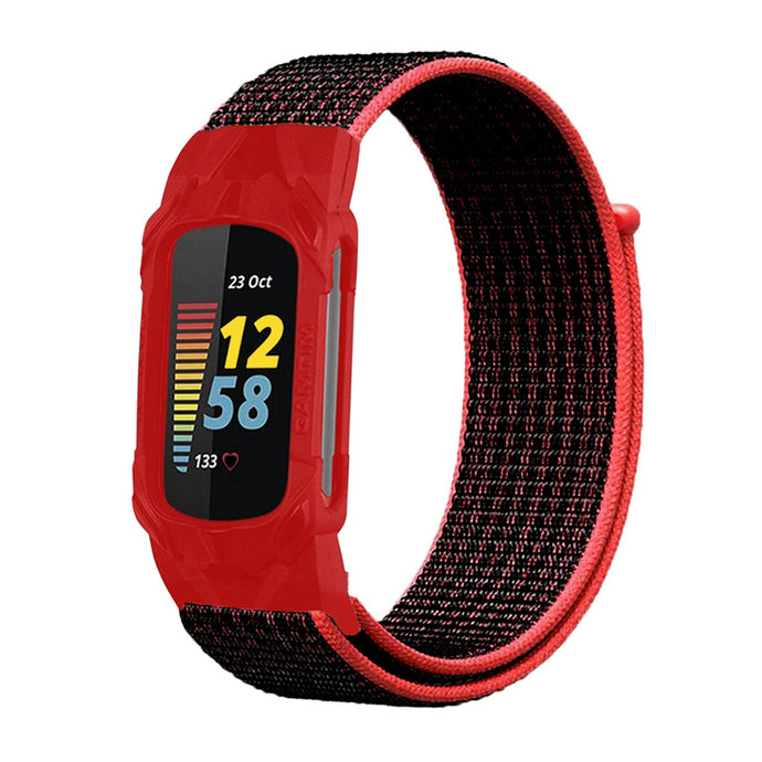 Nylon Replacement Band For Fitbit Charge 5 With Case