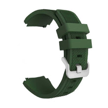 Load image into Gallery viewer, 22mm universal Smartwatch Silicone Strap Army Green-Plain
