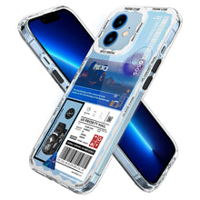 Load image into Gallery viewer, Soft Silicone Transparent Printed Case Compatible with iPhone 12 -Moon