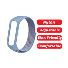 Load image into Gallery viewer, Nylon Wristband Strap for Mi Band 6/5/4/3 - Cerulean