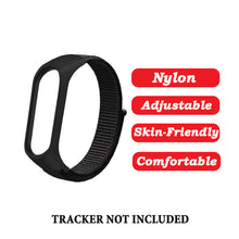 Load image into Gallery viewer, Nylon Wristband Strap for Mi Band 6/5/4/3 - Spider Black