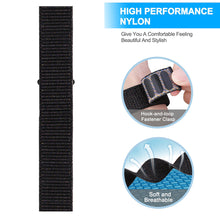 Load image into Gallery viewer, CellFAther Spider Black Woven Nylon Strap for Oppo Watch 46mm-Spider Black