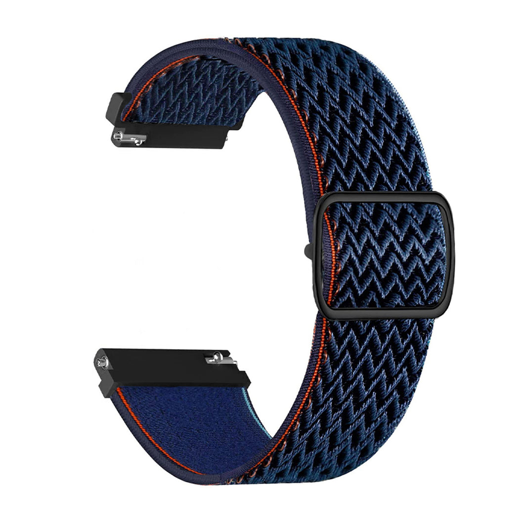 Solo Braided Loop Strap Universal for 20mm Lugs Watches-Nile Blue