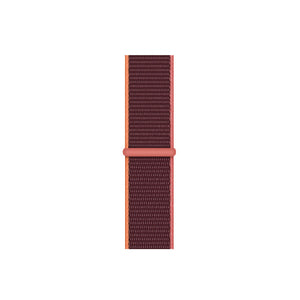 Woven Nylon Strap For Samsung Galaxy Watch 46mm / Gear S3 22mm -Plum