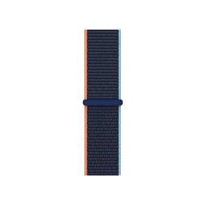 Woven Nylon Strap For Samsung Galaxy Watch 46mm / Gear S3 22mm -Deep Navy