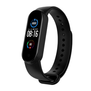 Silicone Wristband For MI Band 6/5-Black