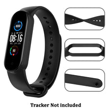 Load image into Gallery viewer, Silicone Wristband For MI Band 6/5-Black