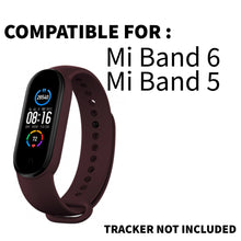 Load image into Gallery viewer, Silicone Wristband For MI Band 6/5-Wine