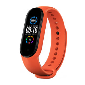 Silicone Wristband For MI Band 6/5-Orange