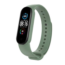 Load image into Gallery viewer, Silicone Wristband For MI Band 6/5-light green