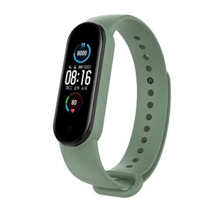 Silicone Wristband For MI Band 6/5-Light Green